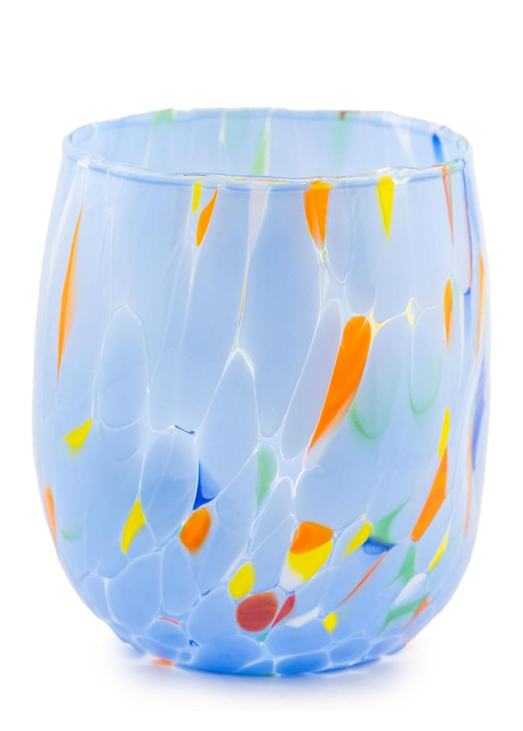 Murano Drinking Glass | Certified Murano Glass | Made in Italy | Water Glass | Collection Onde