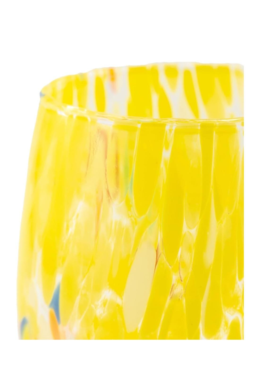 Murano Drinking Glass | Certified Murano Glass | Made in Italy | Water Glass | Collection Onde