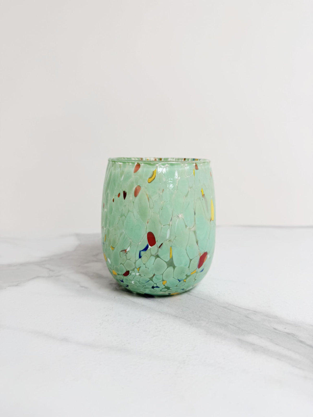 Murano Drinking Glass | Certified Murano Glass | Made in Italy | Water Glass | Collection Onde