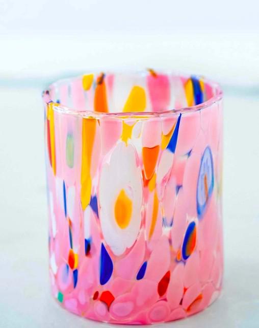 Murano Drinking Glass | Certified Murano Glass | Made in Italy | Water Glass | Collection Tower