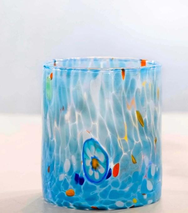 MurArt Bicchieri in vetro di Murano Collezione Tower B1 Set da 6 bicchieri da 300ml