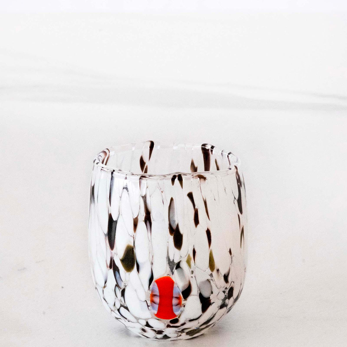 Murano Shot Glass | Certified Murano Glass | Made in Italy | Italian Liqueur Glass | Collection Marea