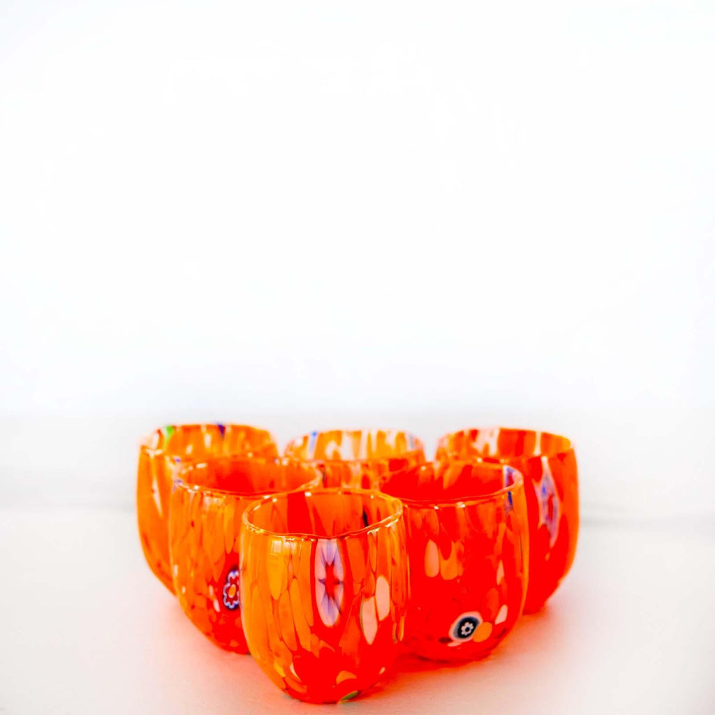 Murano Shot Glass | Certified Murano Glass | Made in Italy | Italian Liqueur Glass | Collection Marea