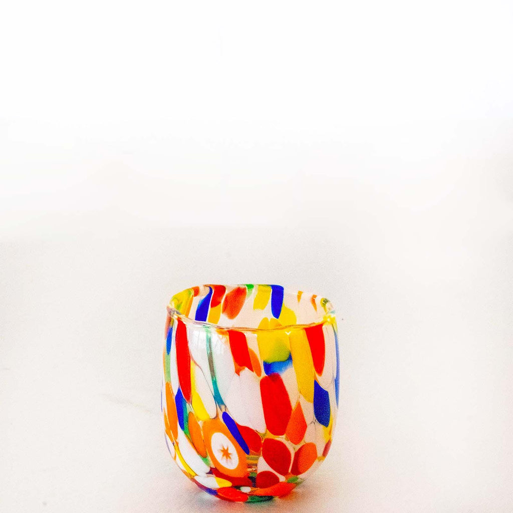 Murano Shot Glass | Certified Murano Glass | Made in Italy | Italian Liqueur Glass | Collection Marea