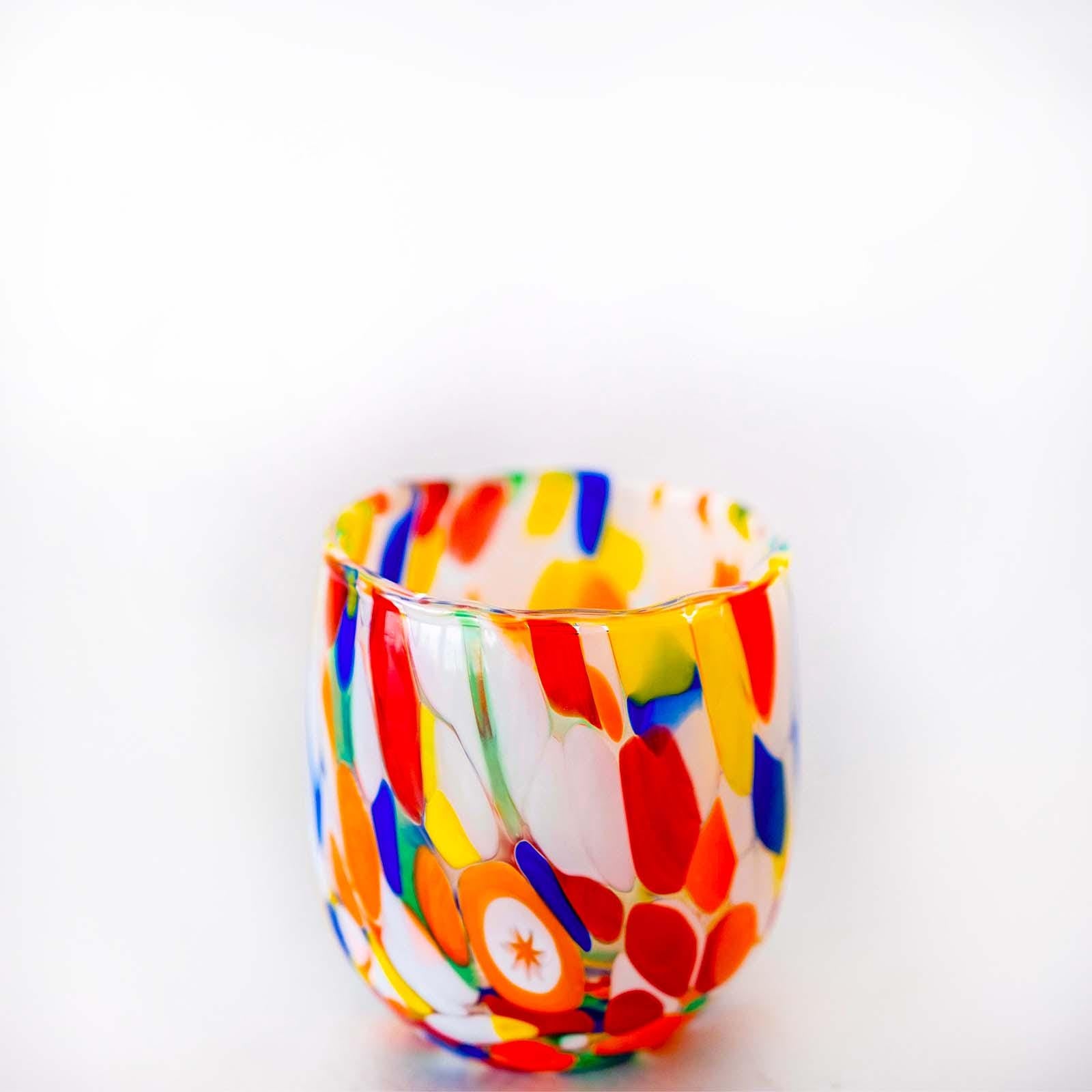 Murano Shot Glass | Certified Murano Glass | Made in Italy | Italian Liqueur Glass | Collection Marea