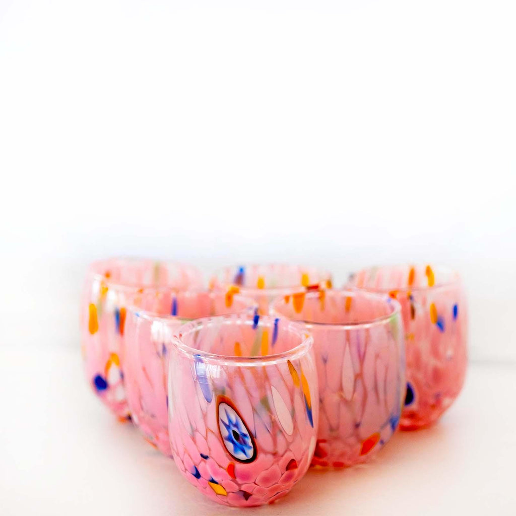 Murano Shot Glass | Certified Murano Glass | Made in Italy | Italian Liqueur Glass | Collection Marea