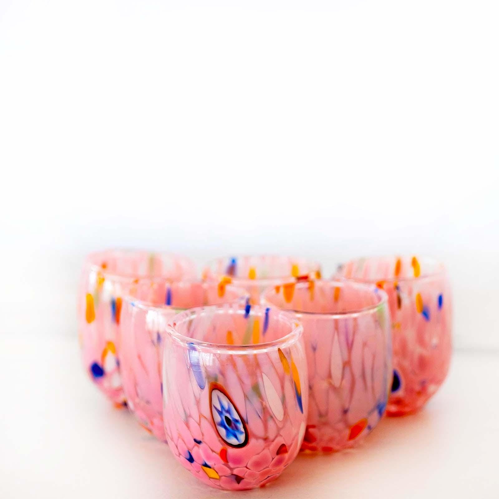 Murano Shot Glass | Certified Murano Glass | Made in Italy | Italian Liqueur Glass | Collection Marea