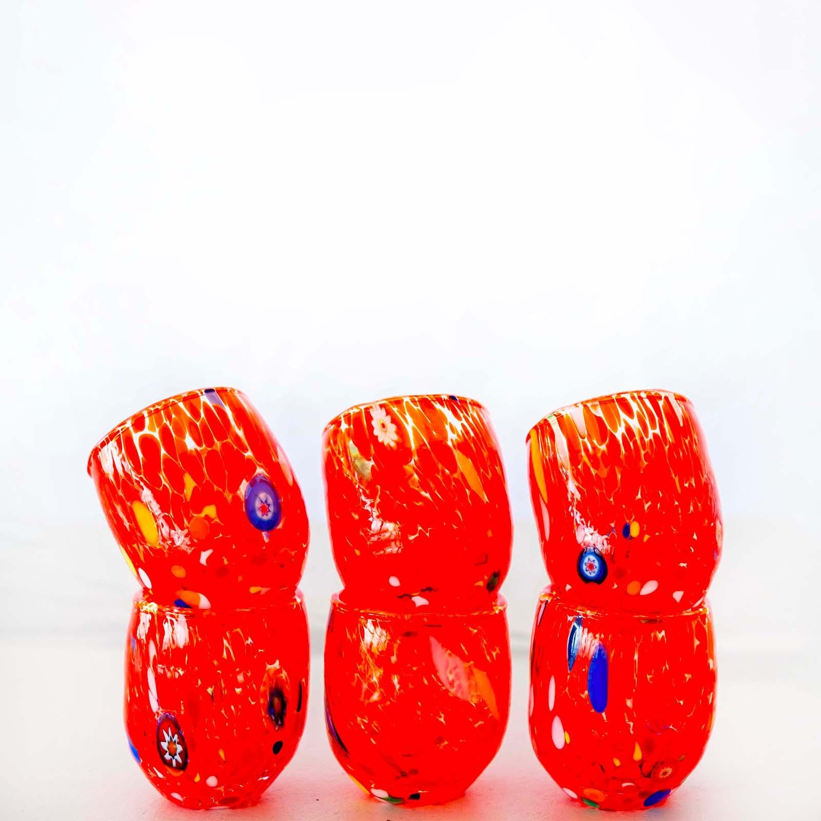 Murano Shot Glass | Certified Murano Glass | Made in Italy | Italian Liqueur Glass | Collection Marea