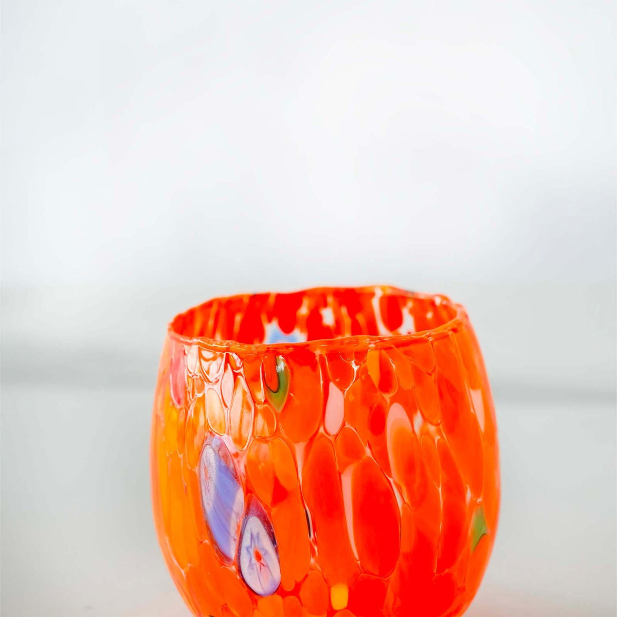 Murano Drinking Glass | Certified Murano Glass | Made in Italy | Water Glass | Collection Marea