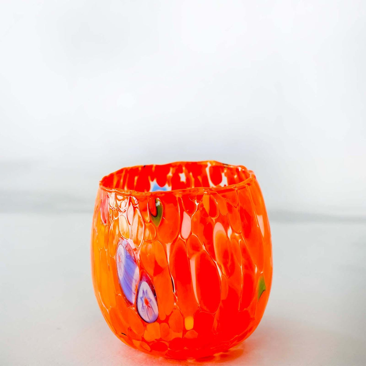 Murano Drinking Glass | Certified Murano Glass | Made in Italy | Water Glass | Collection Marea