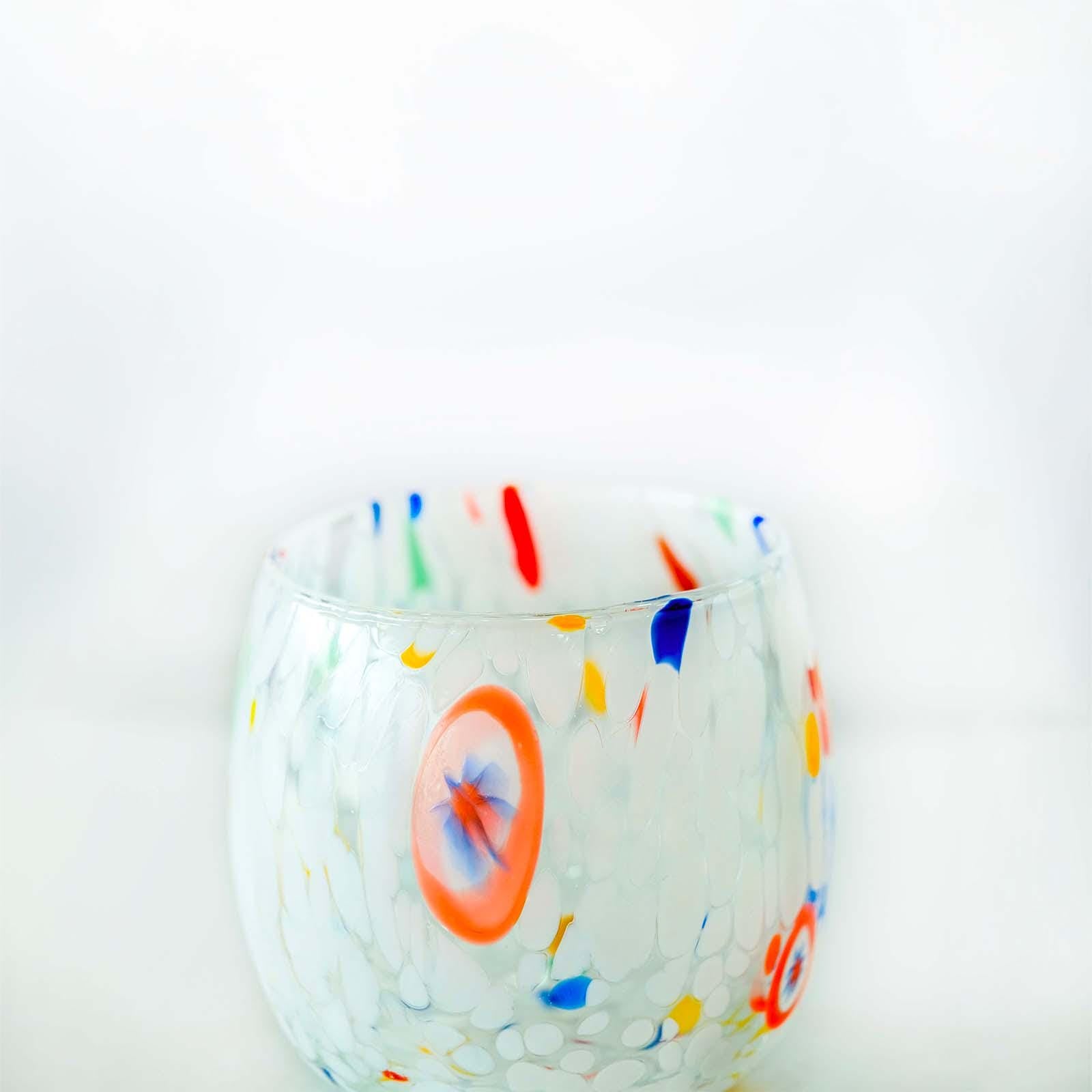 Murano Drinking Glass | Certified Murano Glass | Made in Italy | Water Glass | Collection Marea