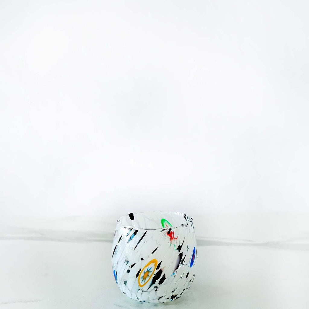 Murano Drinking Glass | Certified Murano Glass | Made in Italy | Water Glass | Collection Marea