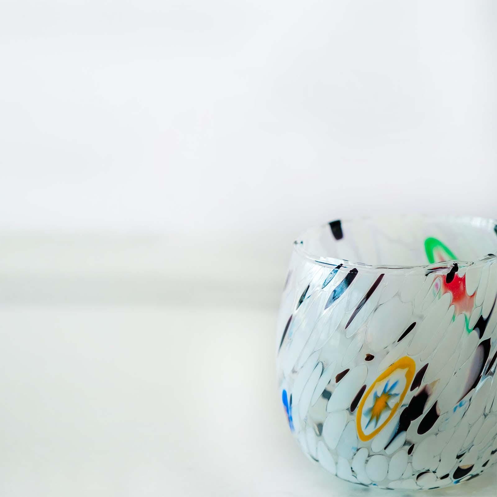 Murano Drinking Glass | Certified Murano Glass | Made in Italy | Water Glass | Collection Marea