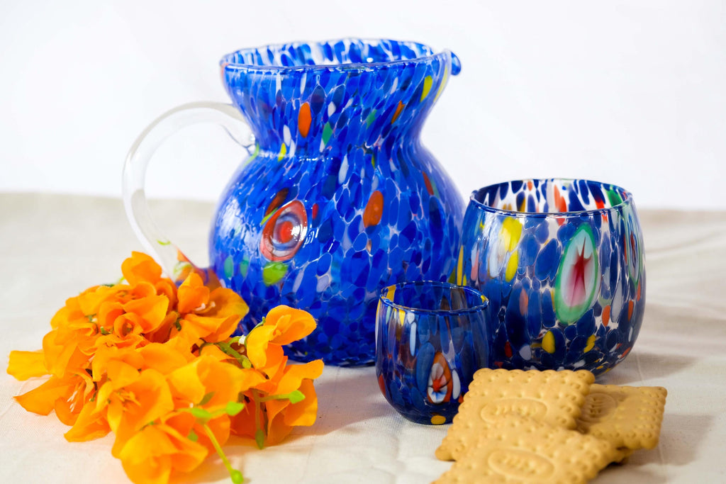 Murano Drinking Glass | Certified Murano Glass | Made in Italy | Water Glass | Collection Marea