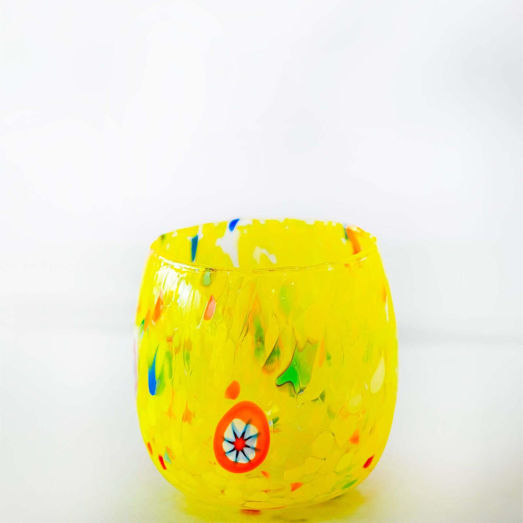Murano Drinking Glass | Certified Murano Glass | Made in Italy | Water Glass | Collection Marea