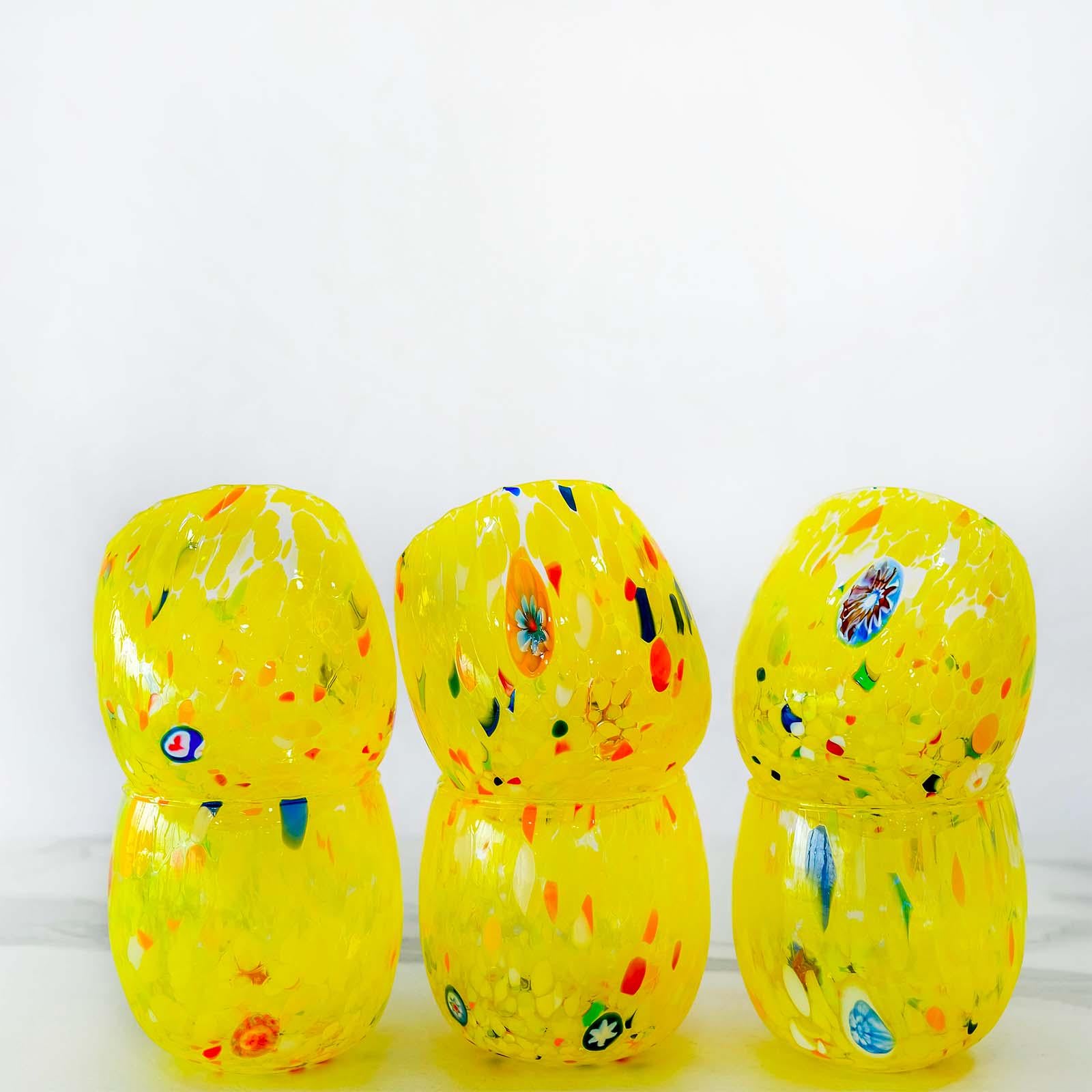 Murano Drinking Glass | Certified Murano Glass | Made in Italy | Water Glass | Collection Marea