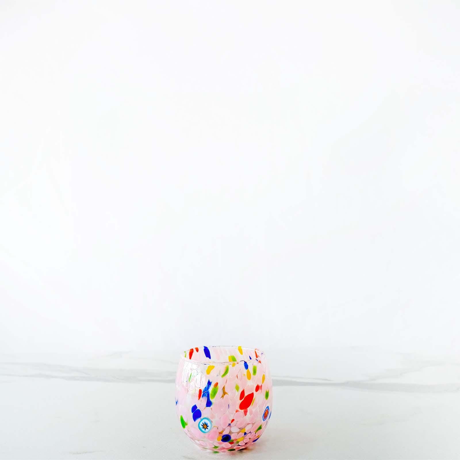 Murano Drinking Glass | Certified Murano Glass | Made in Italy | Water Glass | Collection Marea