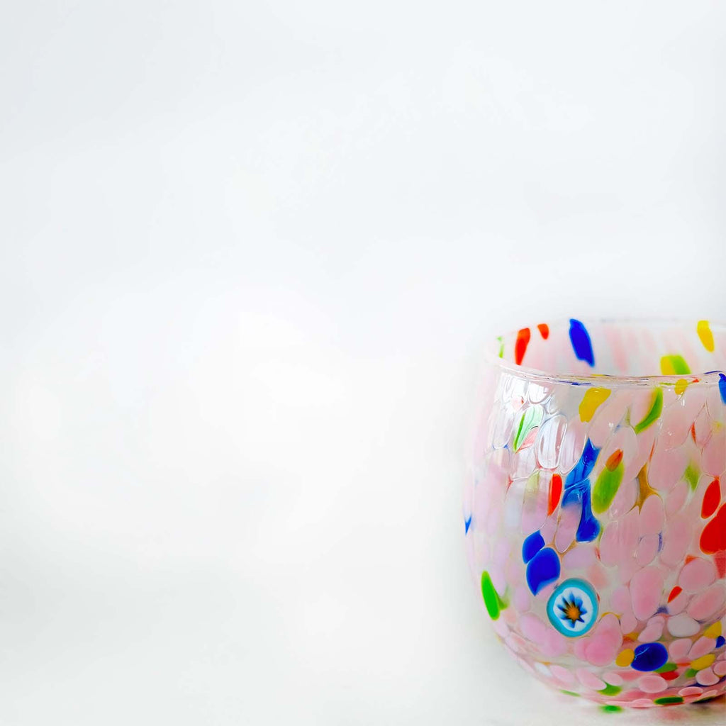 Murano Drinking Glass | Certified Murano Glass | Made in Italy | Water Glass | Collection Marea