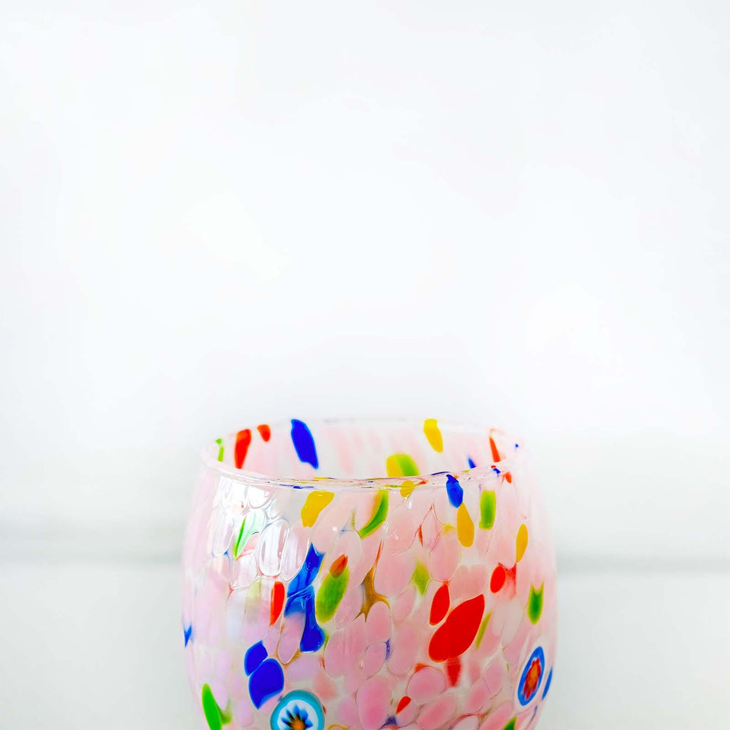 Murano Drinking Glass | Certified Murano Glass | Made in Italy | Water Glass | Collection Marea