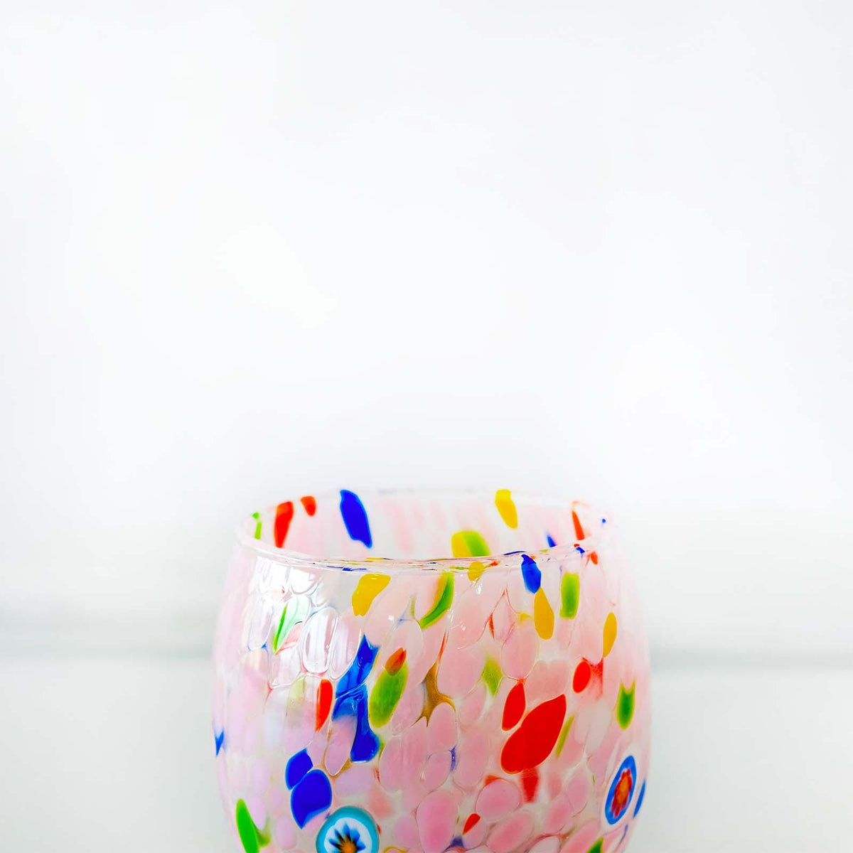 Murano Drinking Glass | Certified Murano Glass | Made in Italy | Water Glass | Collection Marea