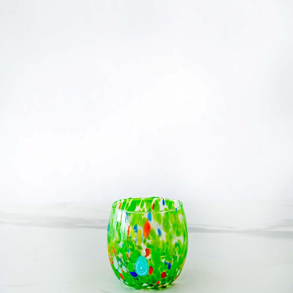 Murano Drinking Glass | Certified Murano Glass | Made in Italy | Water Glass | Collection Marea