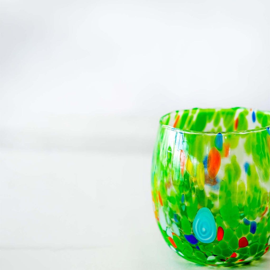 Murano Drinking Glass | Certified Murano Glass | Made in Italy | Water Glass | Collection Marea