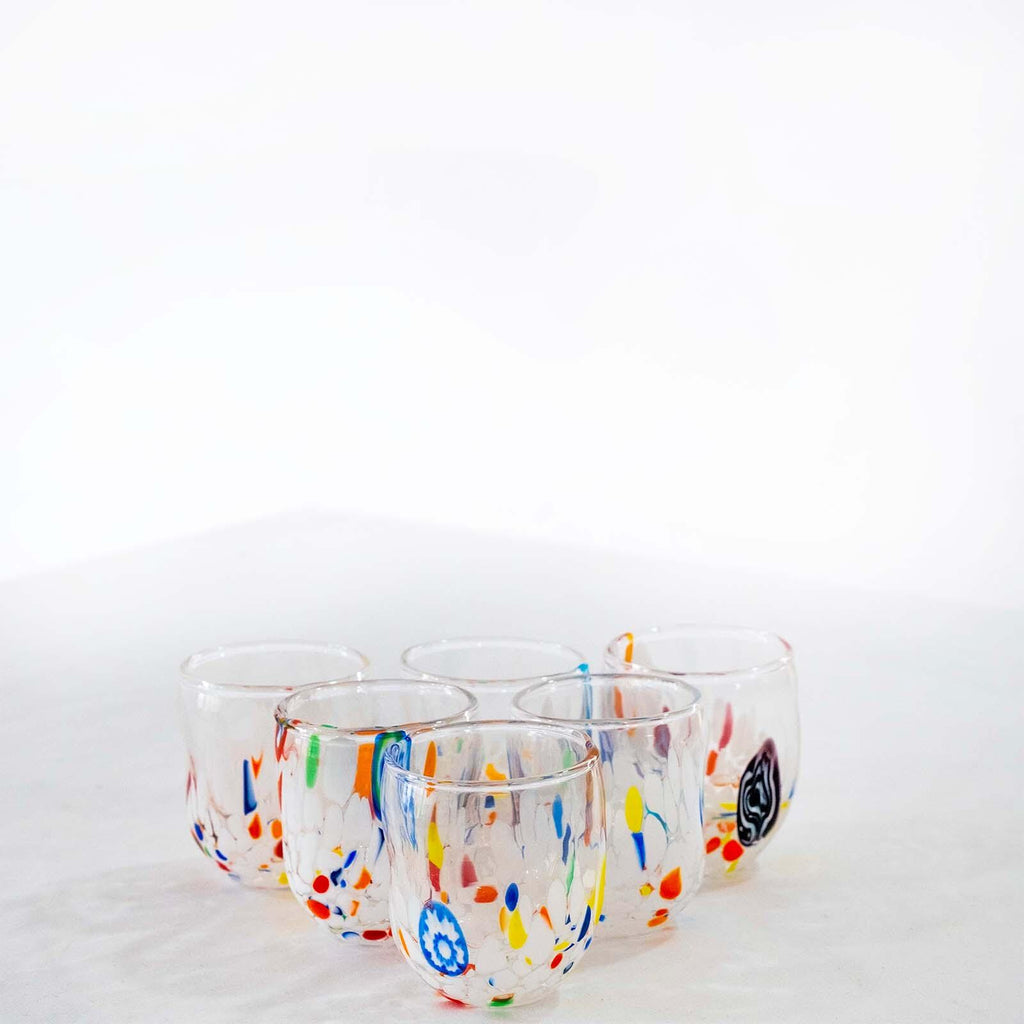 Murano Shot Glass | Certified Murano Glass | Made in Italy | Italian Liqueur Glass | Collection Dream