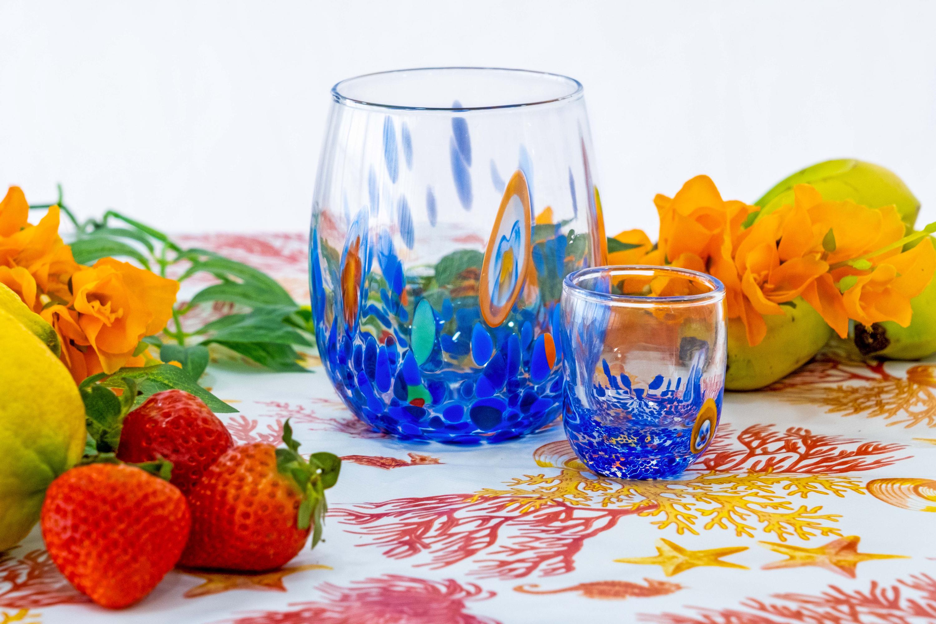 Murano Shot Glass | Certified Murano Glass | Made in Italy | Italian Liqueur Glass | Collection Dream