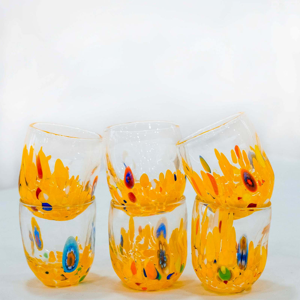 Murano Shot Glass | Certified Murano Glass | Made in Italy | Italian Liqueur Glass | Collection Dream