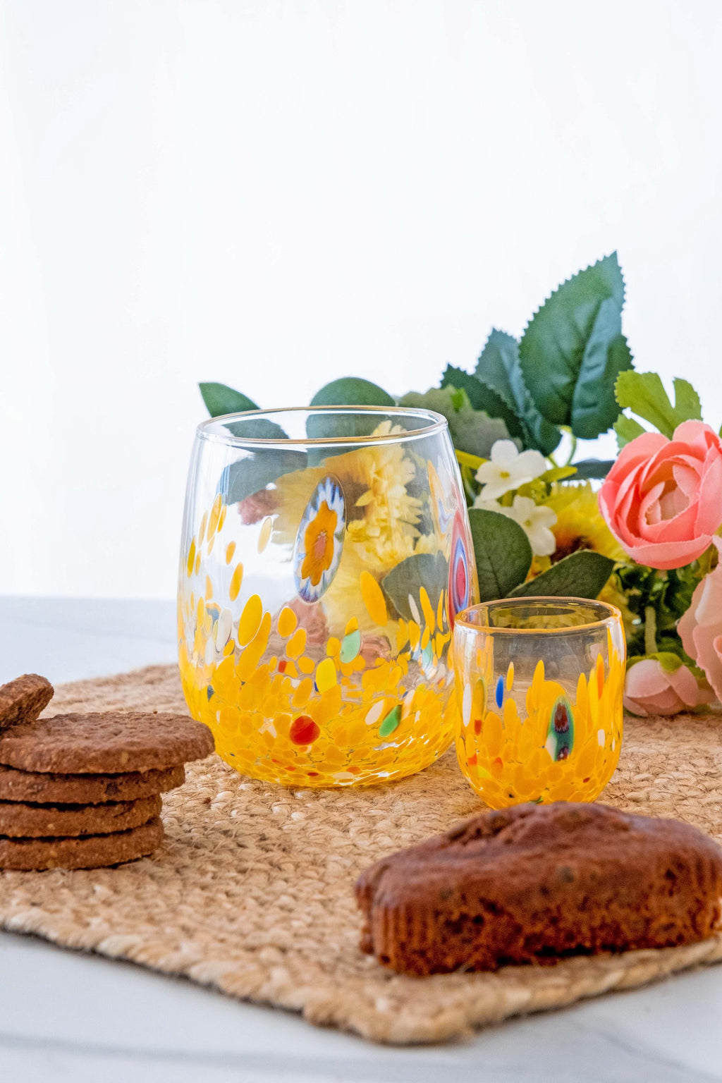 Murano Shot Glass | Certified Murano Glass | Made in Italy | Italian Liqueur Glass | Collection Dream