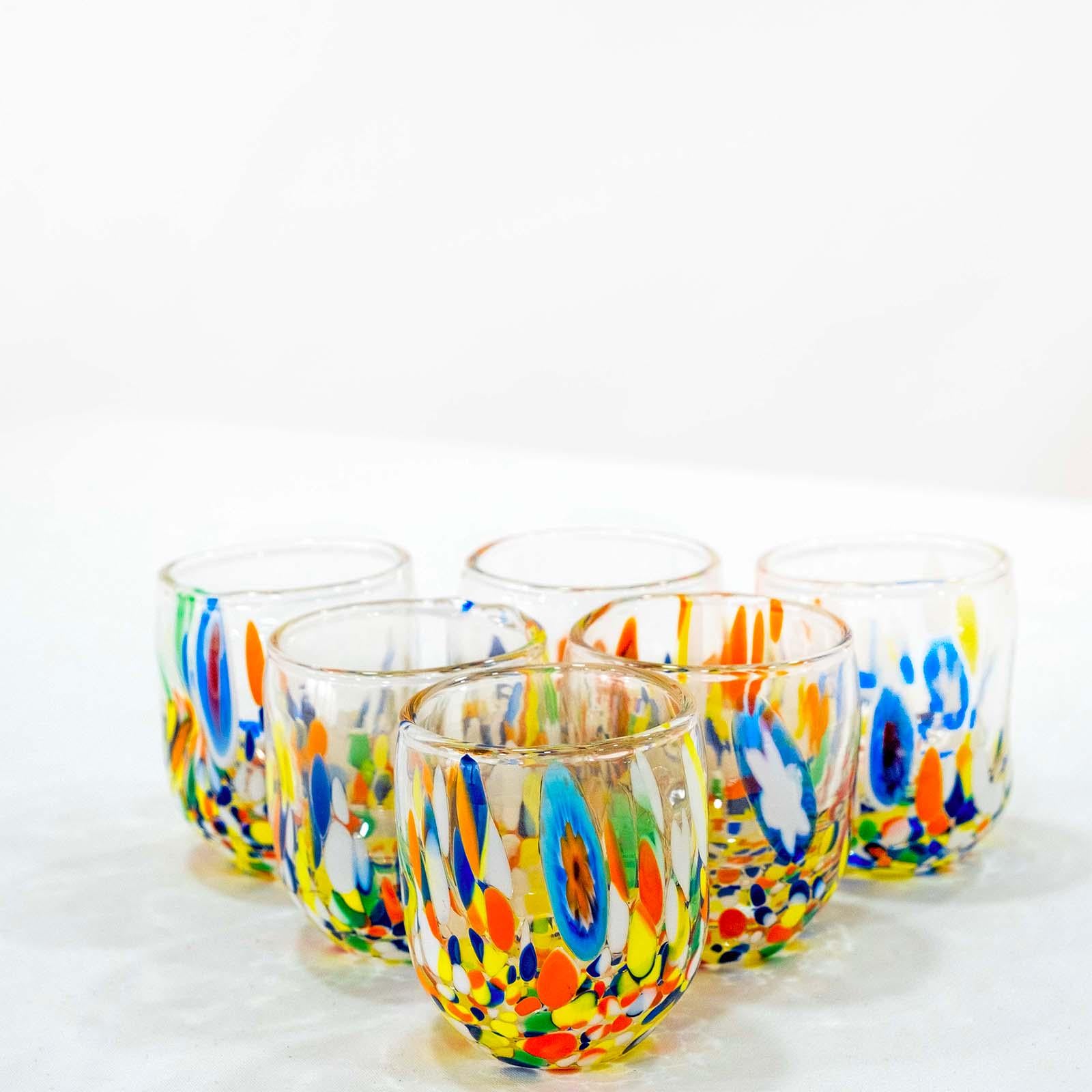 Murano Shot Glass | Certified Murano Glass | Made in Italy | Italian Liqueur Glass | Collection Dream