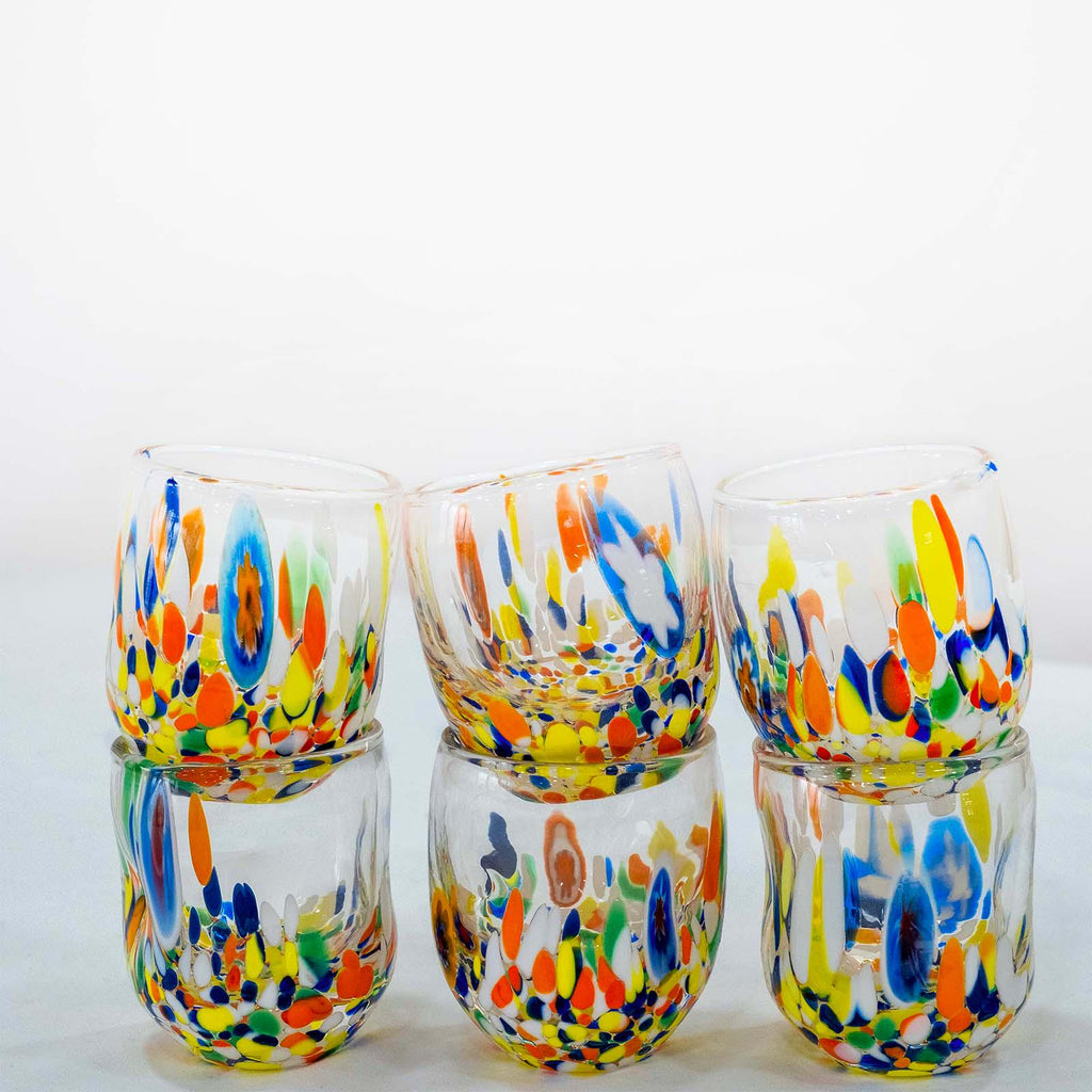 Murano Shot Glass | Certified Murano Glass | Made in Italy | Italian Liqueur Glass | Collection Dream
