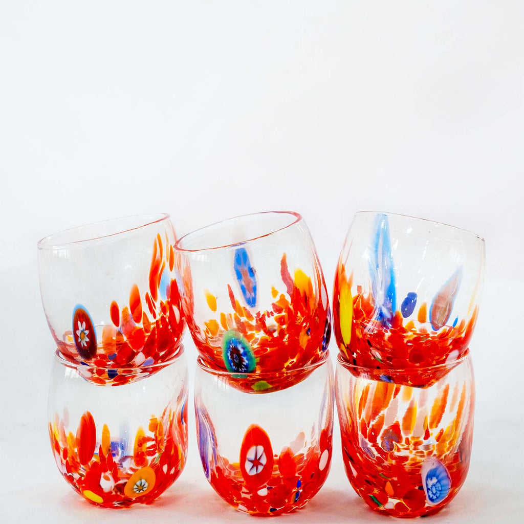 Murano Shot Glass | Certified Murano Glass | Made in Italy | Italian Liqueur Glass | Collection Dream