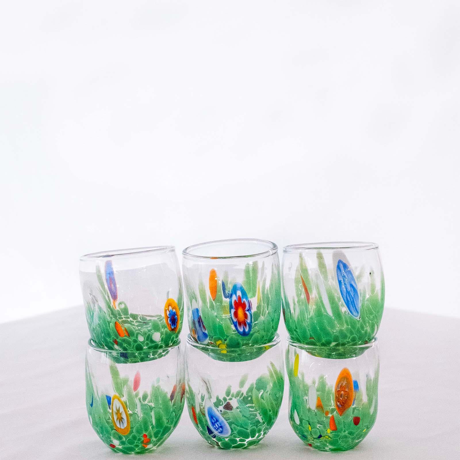 Murano Shot Glass | Certified Murano Glass | Made in Italy | Italian Liqueur Glass | Collection Dream