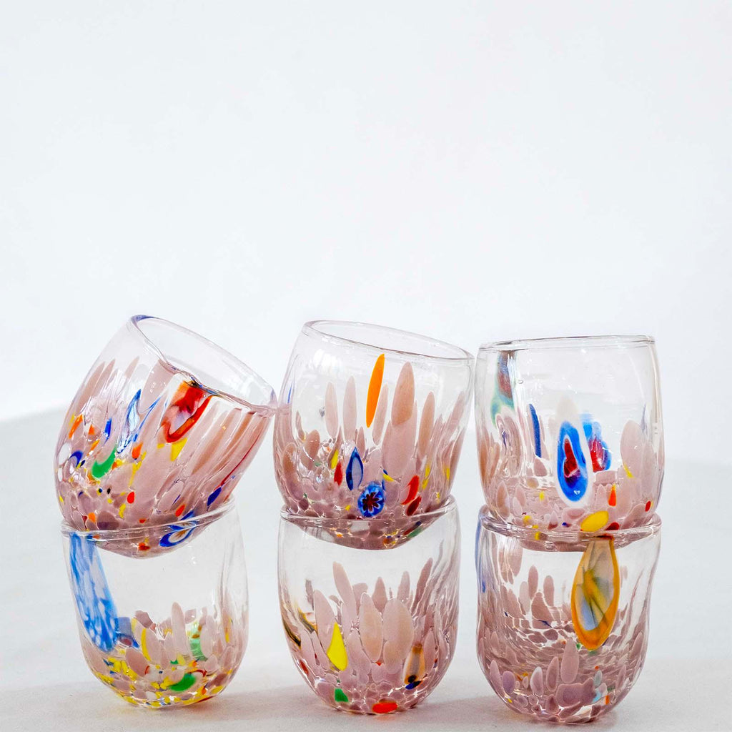 Murano Shot Glass | Certified Murano Glass | Made in Italy | Italian Liqueur Glass | Collection Dream