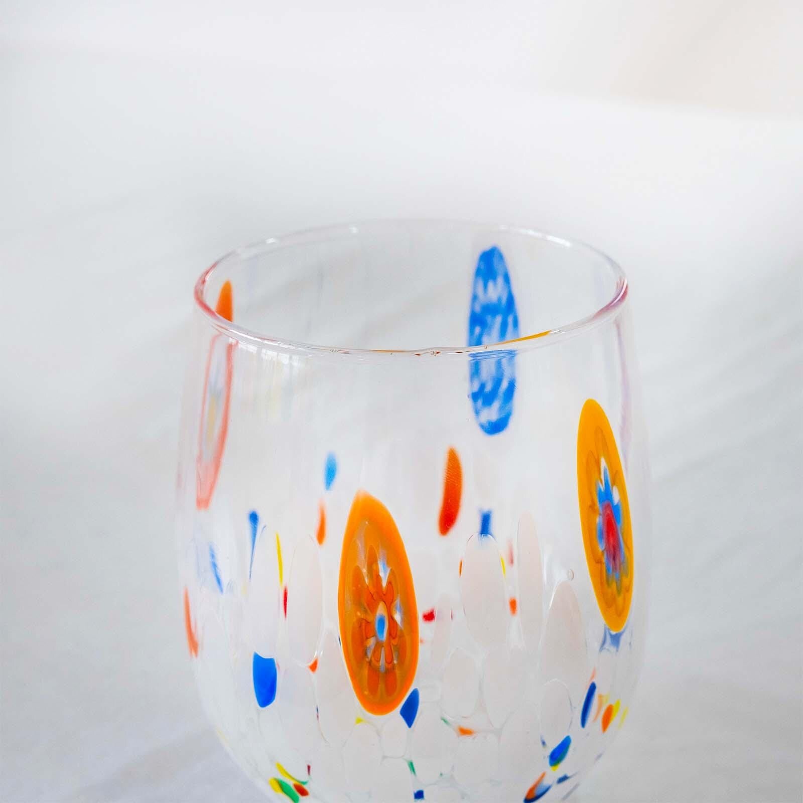 Murano Drinking Glass | Certified Murano Glass | Made in Italy | Water Glass | Collection Dream