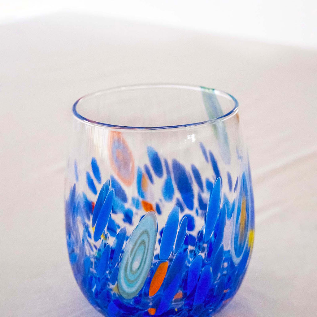 Murano Drinking Glass | Certified Murano Glass | Made in Italy | Water Glass | Collection Dream