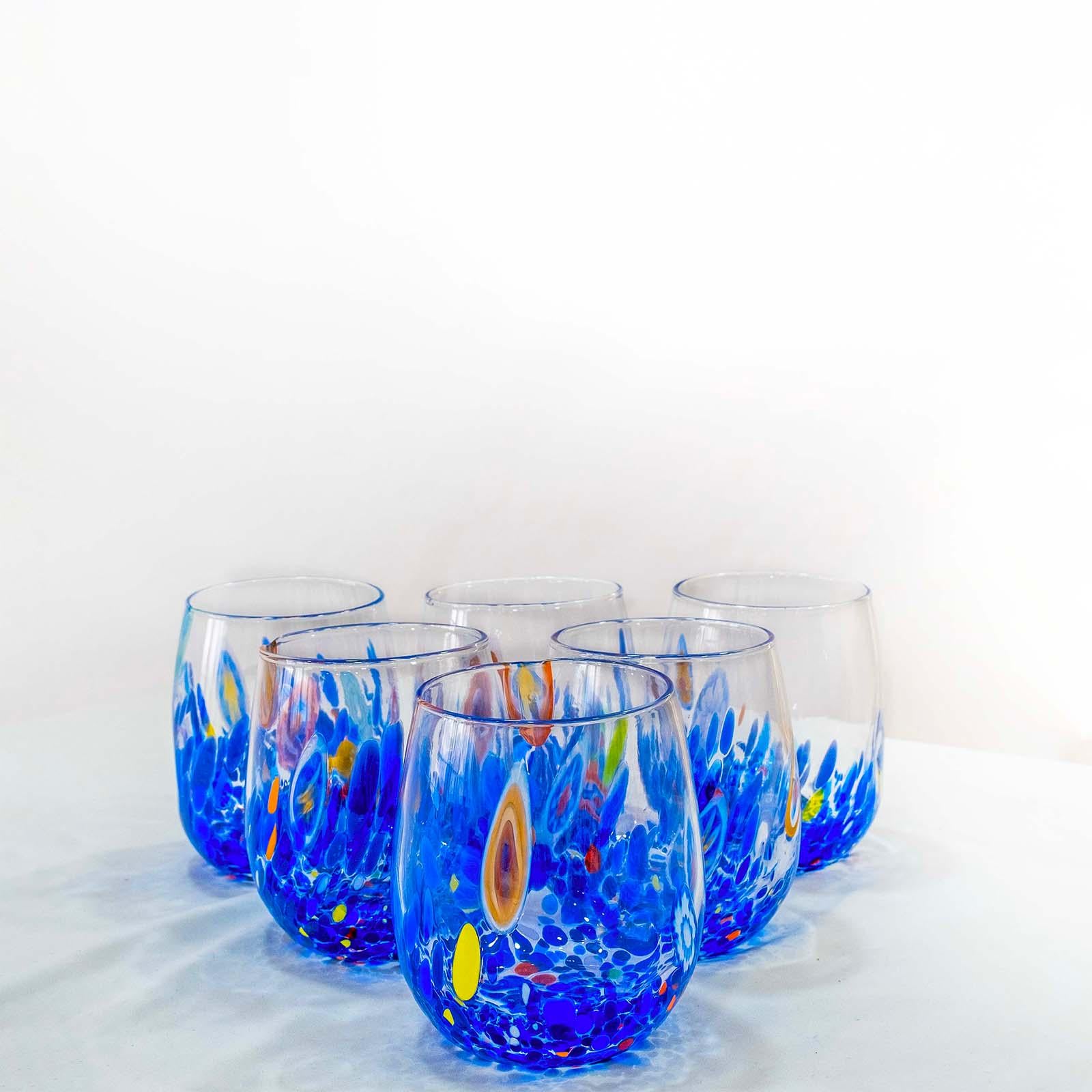 Murano Drinking Glass | Certified Murano Glass | Made in Italy | Water Glass | Collection Dream
