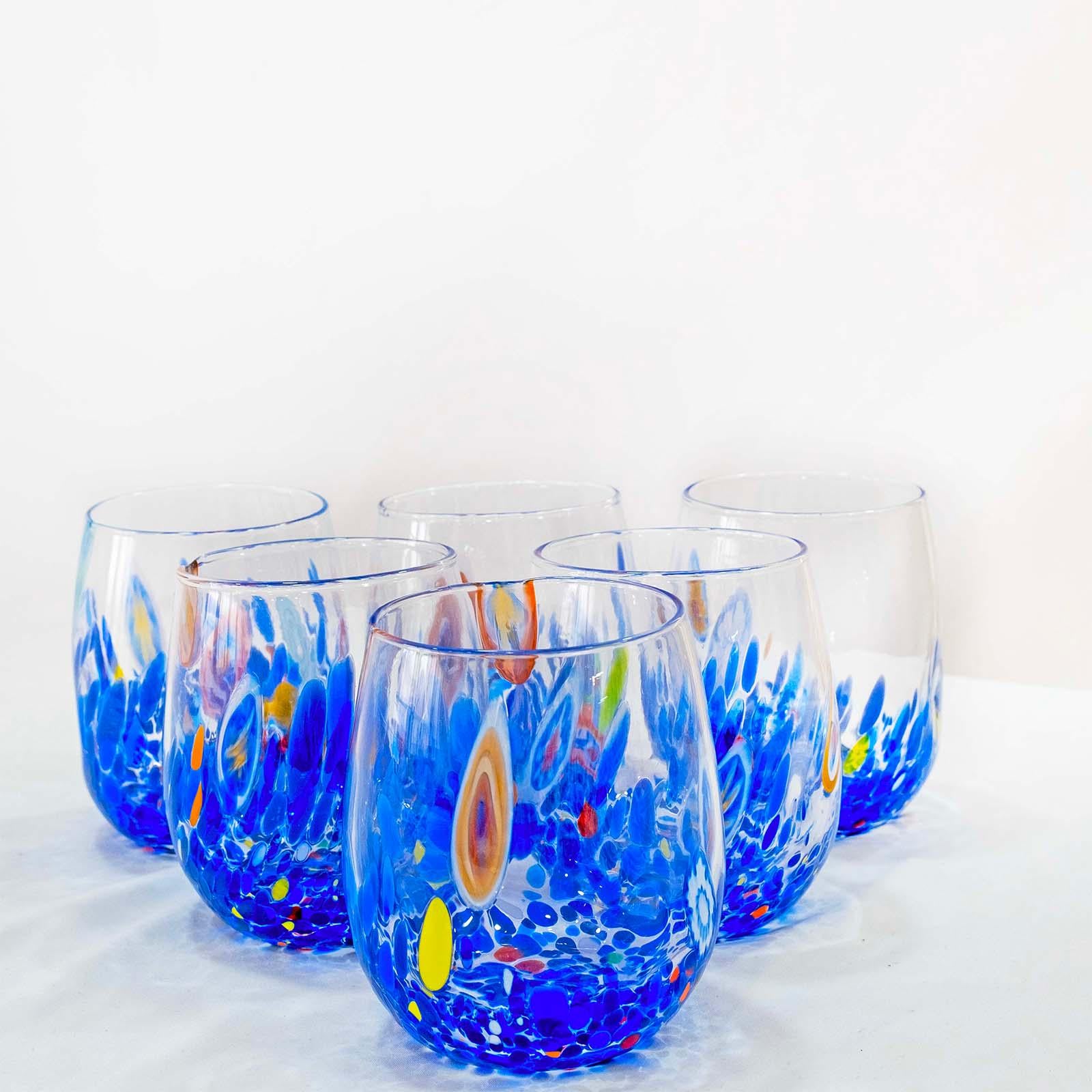 Murano Drinking Glass | Certified Murano Glass | Made in Italy | Water Glass | Collection Dream