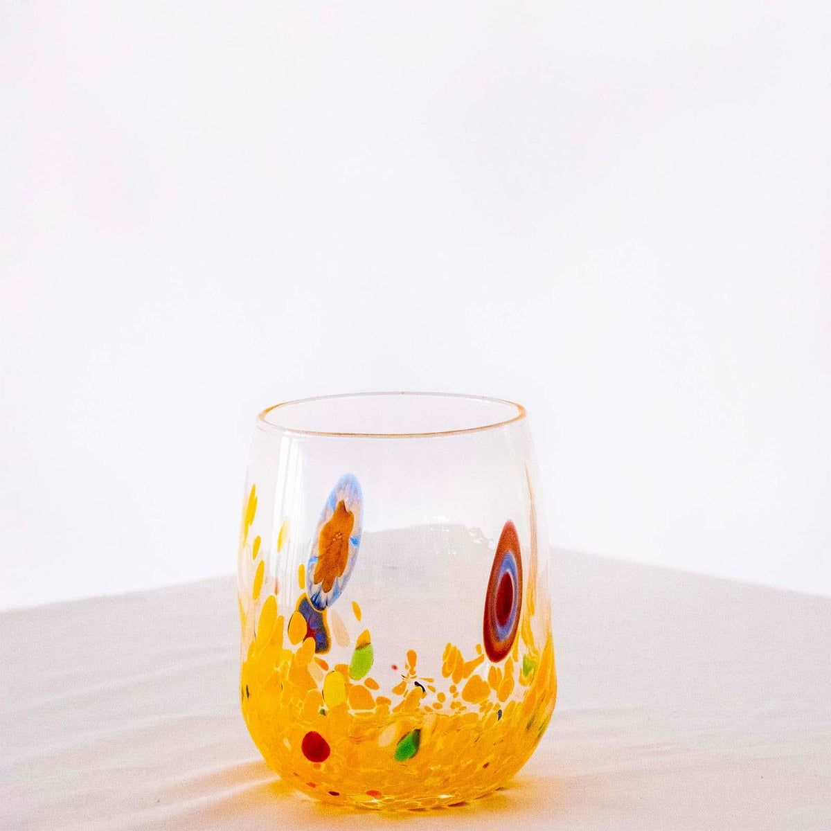 Murano Drinking Glass | Certified Murano Glass | Made in Italy | Water Glass | Collection Dream