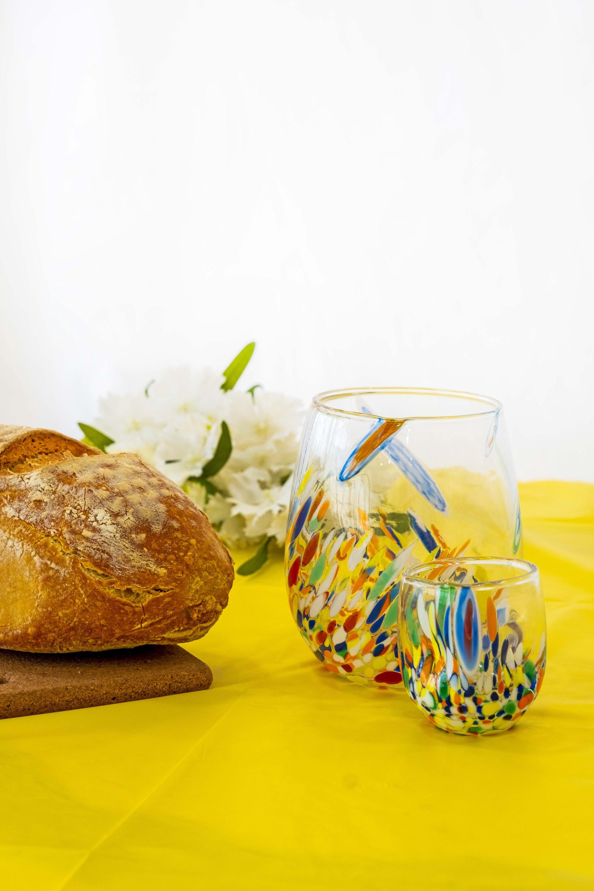 Murano Drinking Glass | Certified Murano Glass | Made in Italy | Water Glass | Collection Dream