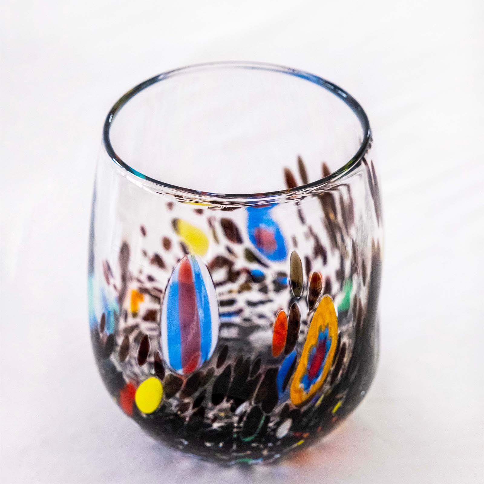 Murano Drinking Glass | Certified Murano Glass | Made in Italy | Water Glass | Collection Dream