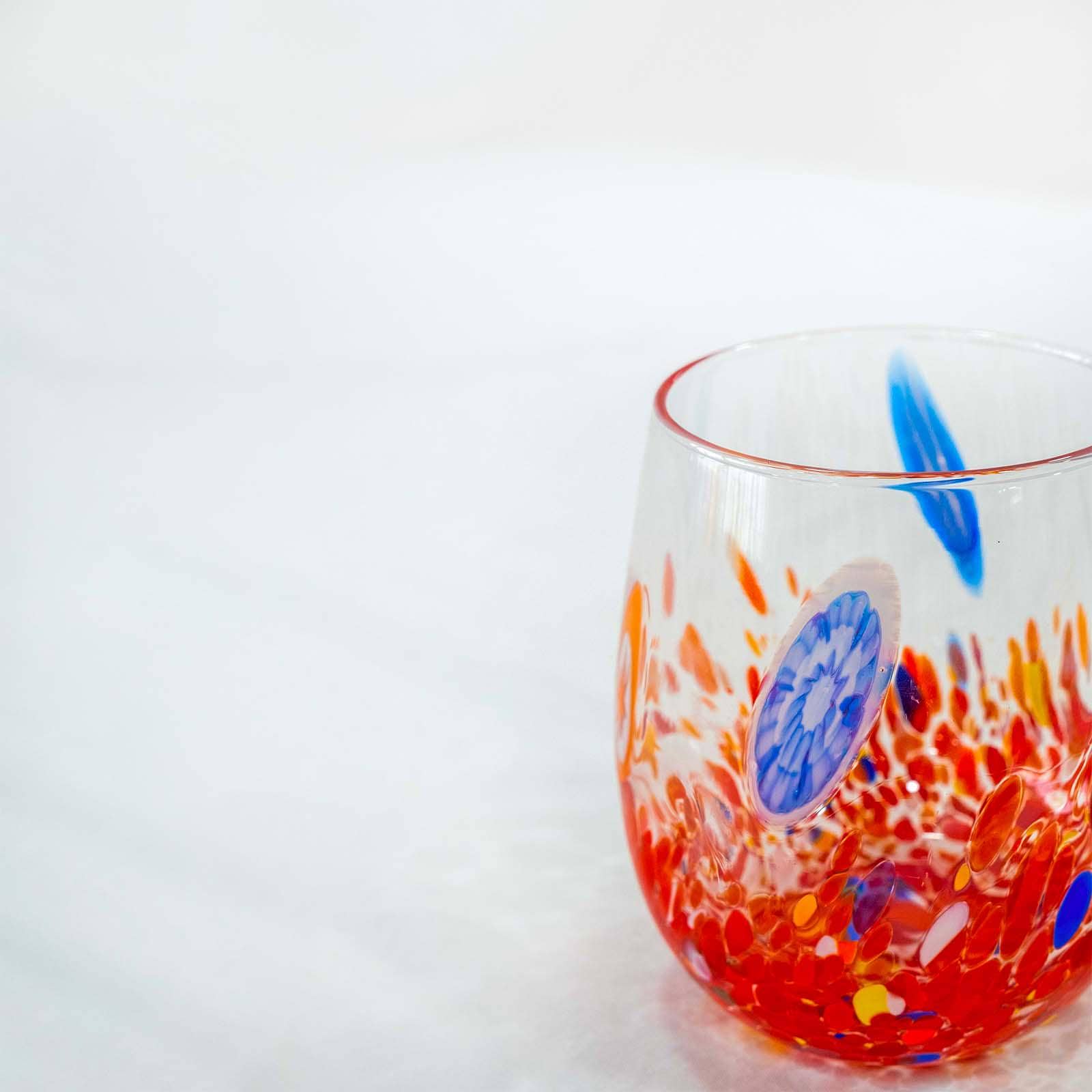 Murano Drinking Glass | Certified Murano Glass | Made in Italy | Water Glass | Collection Dream