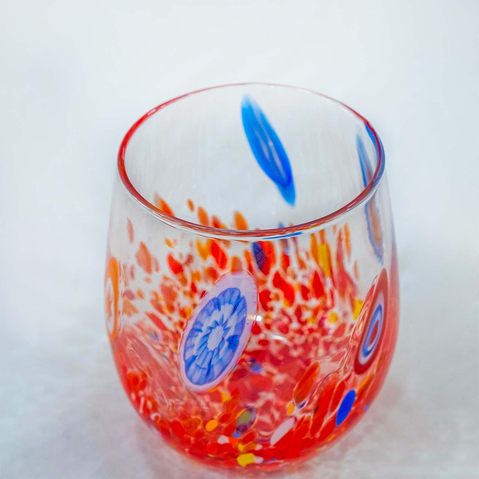 Murano Drinking Glass | Certified Murano Glass | Made in Italy | Water Glass | Collection Dream