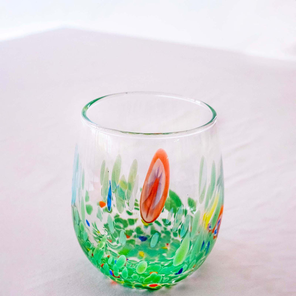 Murano Drinking Glass | Certified Murano Glass | Made in Italy | Water Glass | Collection Dream