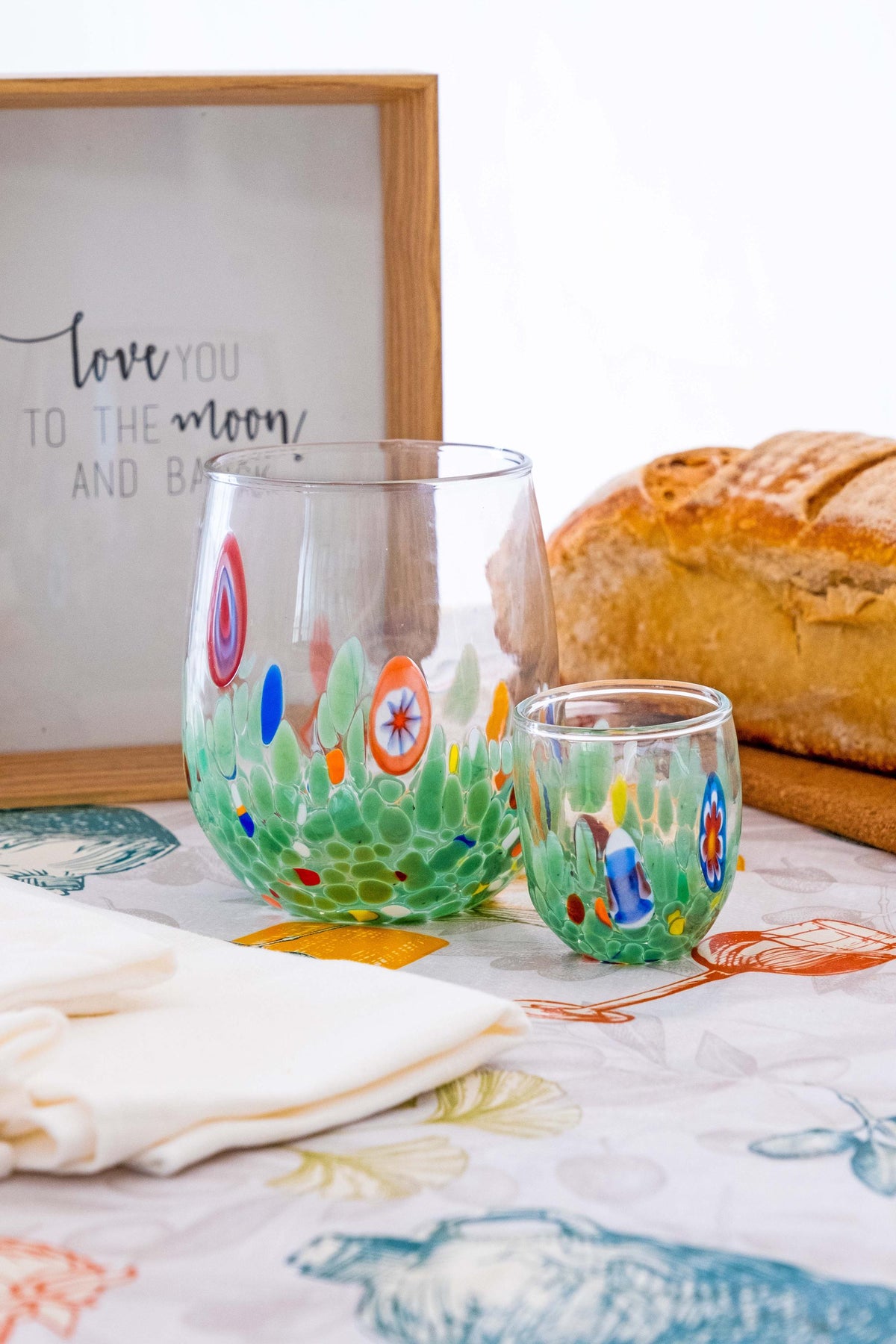 Murano Drinking Glass | Certified Murano Glass | Made in Italy | Water Glass | Collection Dream