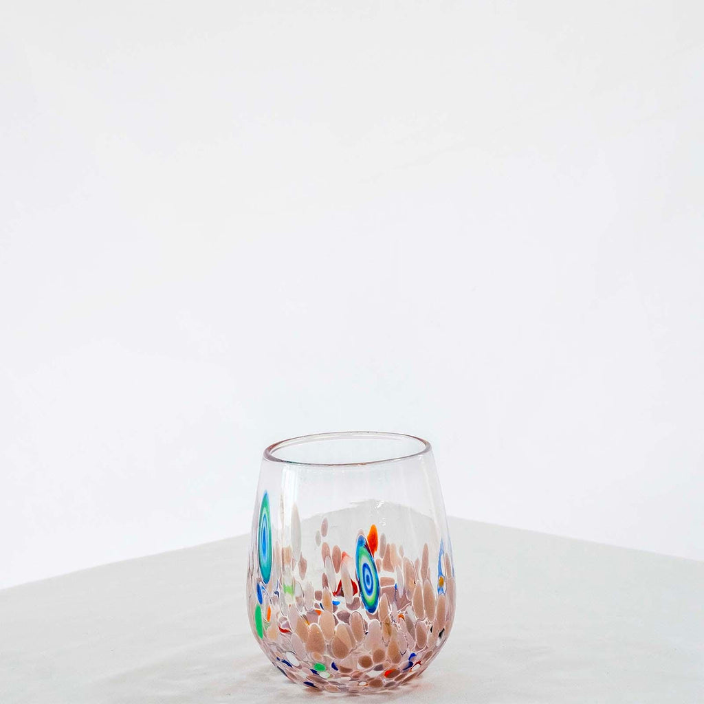 Murano Drinking Glass | Certified Murano Glass | Made in Italy | Water Glass | Collection Dream