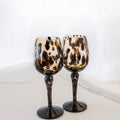 Murano Wine Glass | Certified Murano Glass | Made in Italy | Handmade Wine Goblet | Collection Animalier