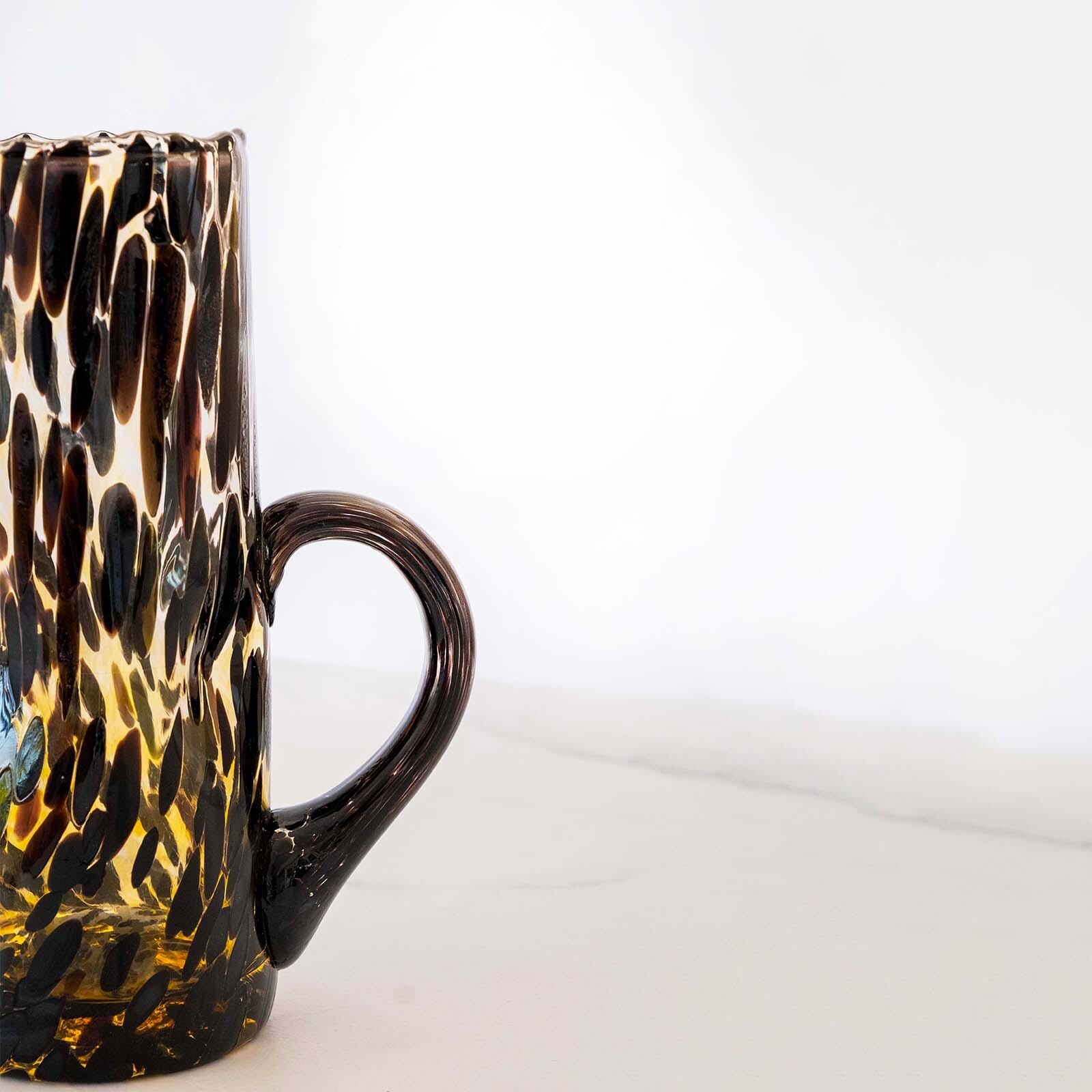 Murano Glass Carafe | Certified Murano Glass | Made in Italy | Decorative Pitcher | Collection Animalier B1