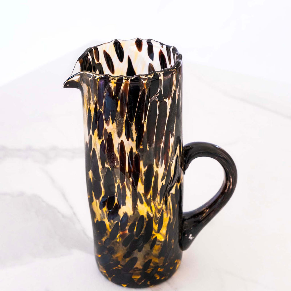 Murano Glass Carafe | Certified Murano Glass | Made in Italy | Decorative Pitcher | Collection Animalier B1